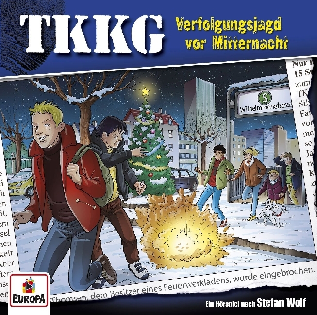 Ein Fall für TKKG - Verfolgungsjagd vor Mitternacht, 1 Audio-CD main product photo