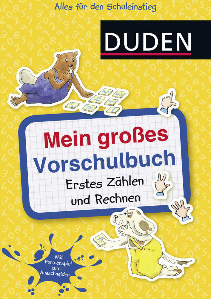 Mein großes Vorschulbuch: Erstes Zählen und Rechnen main product photo