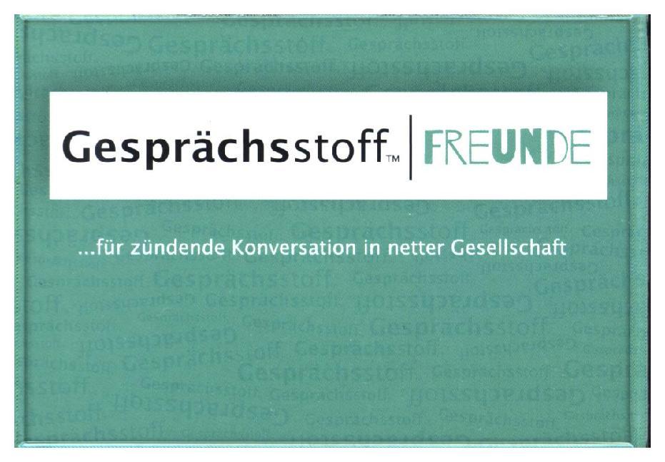 Gesprächsstoff, Freunde (Spiel) main product photo