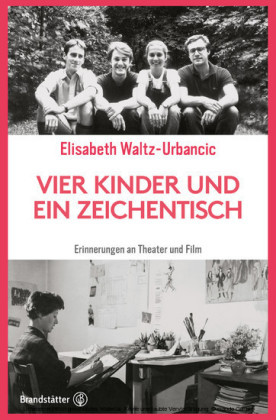 Vier Kinder und ein Zeichentisch