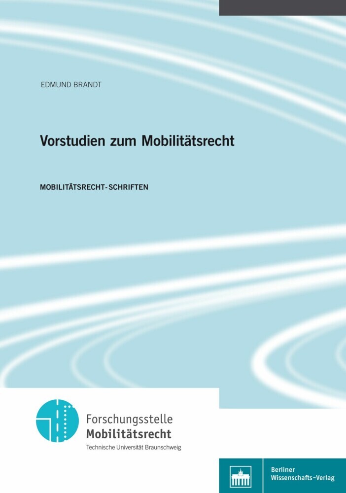 Vorstudien zum Mobilitätsrecht main product photo