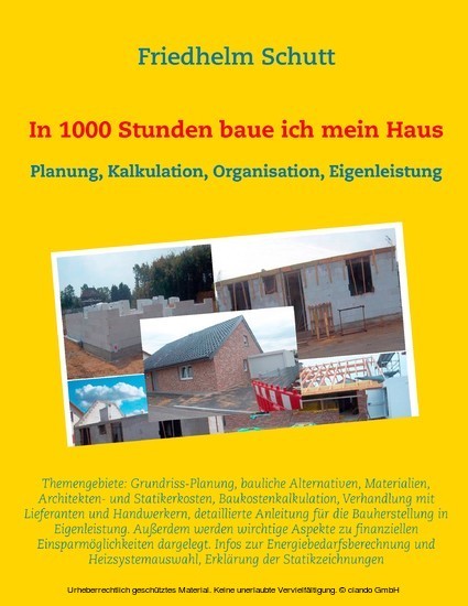 In 1000 Stunden baue ich mein Haus main product photo