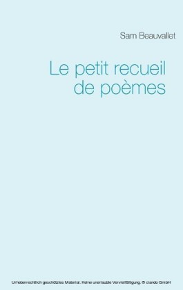 Le petit recueil de poèmes