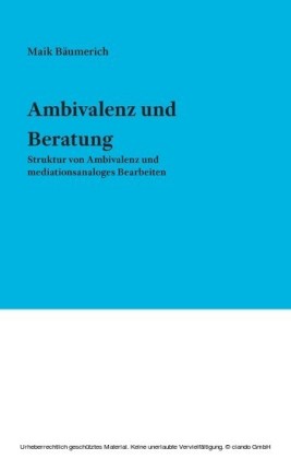 Ambivalenz und Beratung