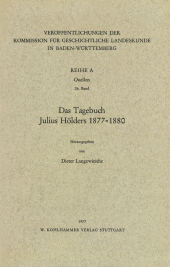 Das Tagebuch Julius Hölders 1877-1880