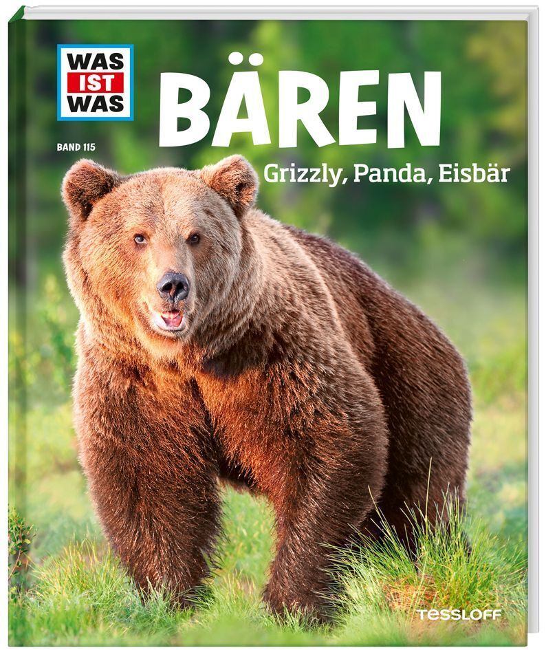WAS IST WAS Band 115 Bären. Grizzly, Panda, Eisbär main product photo