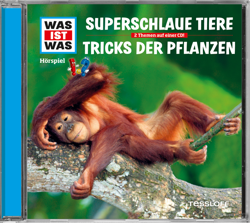 WAS IST WAS Hörspiel: Superschlaue Tiere / Tricks der Pflanzen, Audio-CD main product photo