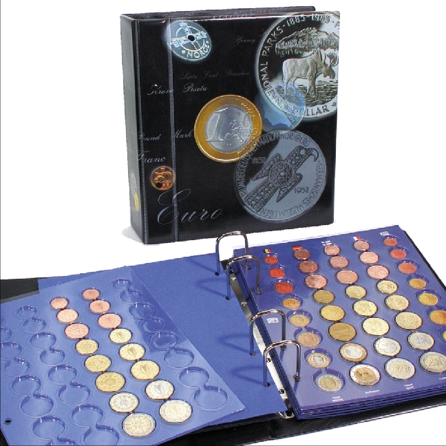 Euromünzen-Sammelalbum Topset, für alle Euromünzensätze 1 Cent bis 2 Euro main product photo