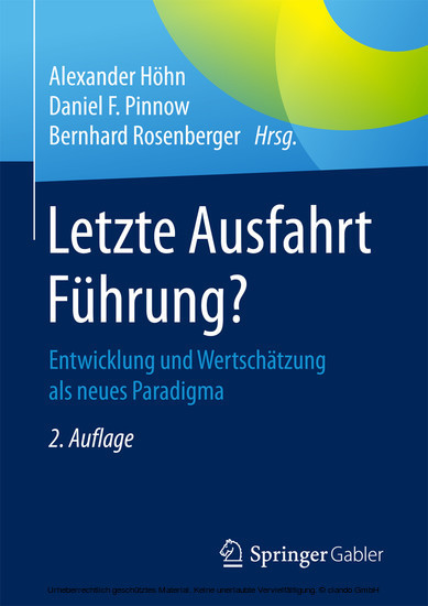 Letzte Ausfahrt Führung? main product photo