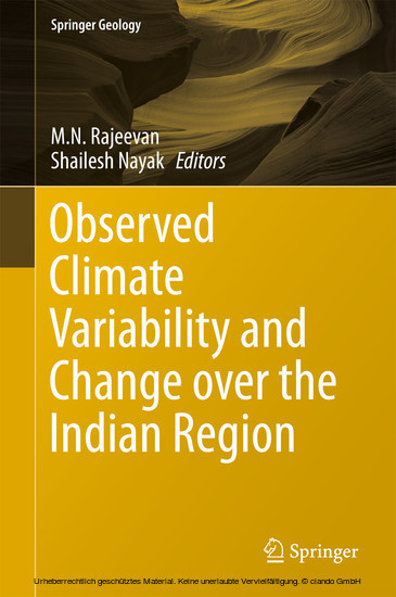 Observed Climate Variability and Change over the Indian Region main product photo