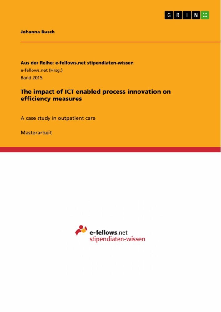 The impact of ICT enabled process innovation on efficiency measures main product photo