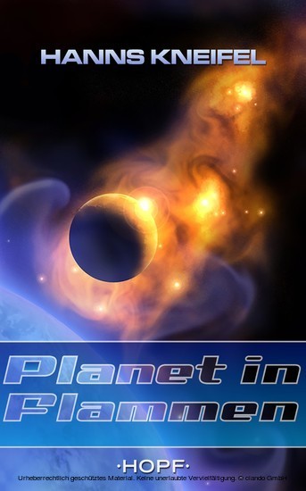 Planet in Flammen main product photo