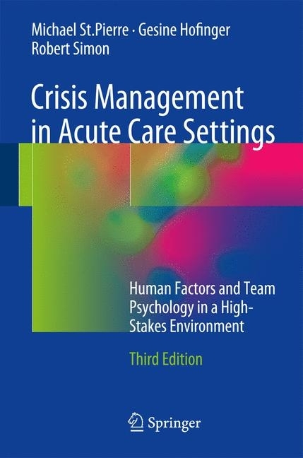 Crisis Management in Acute Care Settings main product photo