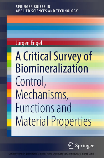 A Critical Survey of Biomineralization main product photo