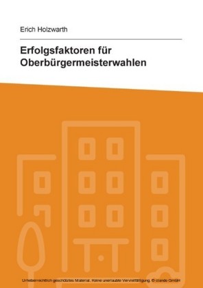 Erfolgsfaktoren für Oberbürgermeisterwahlen