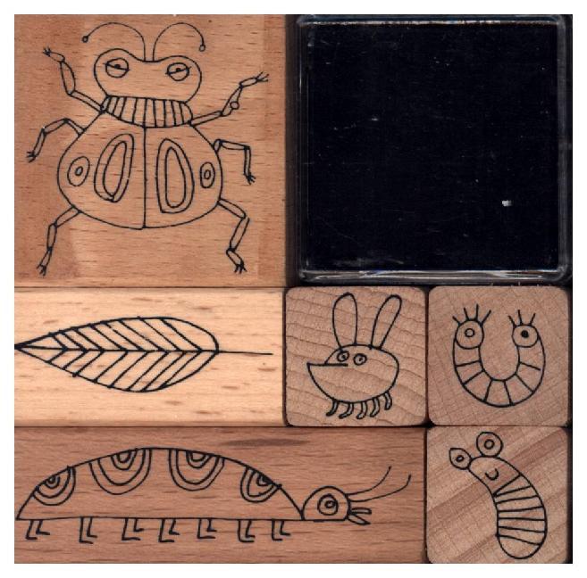 Stempelset Colouring Activity, Insekten main product photo