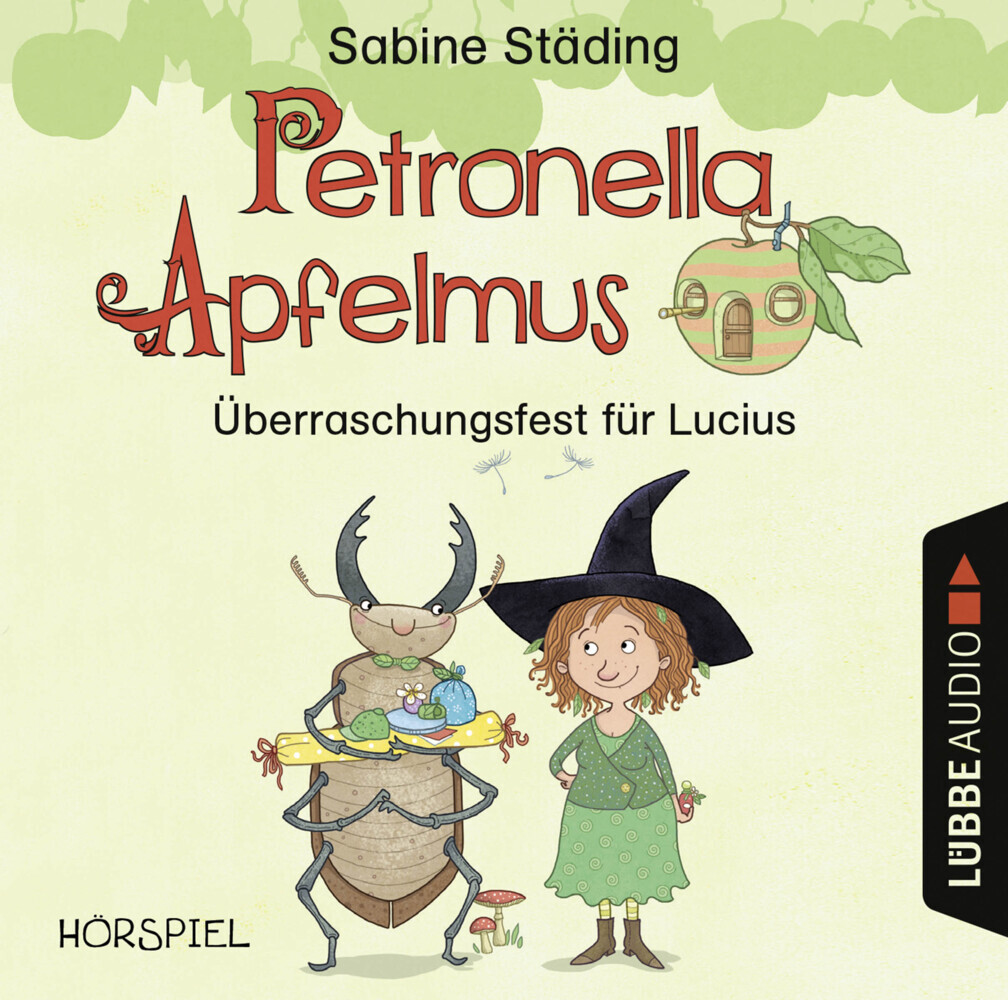 Petronella Apfelmus - Überraschungsfest für Lucius, 1 Audio-CD main product photo