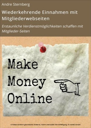 Wiederkehrende Einnahmen mit Mitgliederwebseiten