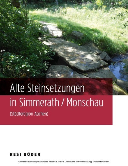Alte Steinsetzungen in Simmerath/Monschau (Städteregion Aachen) main product photo