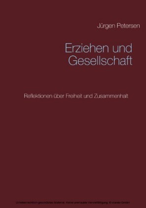 Erziehen und Gesellschaft