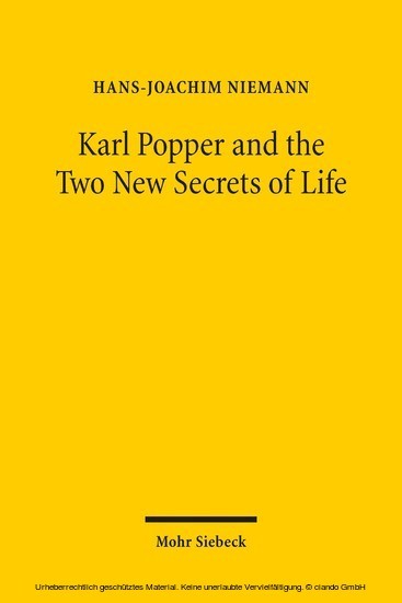 Karl Popper and the Two New Secrets of Life main product photo