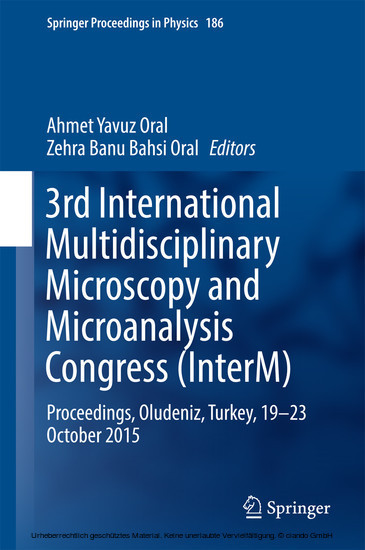 3rd International Multidisciplinary Microscopy and Microanalysis Congress (InterM) main product photo