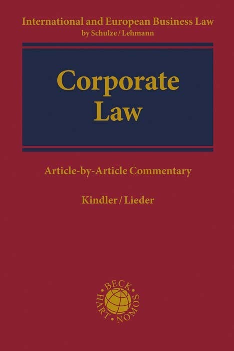 European Corporate Law main product photo