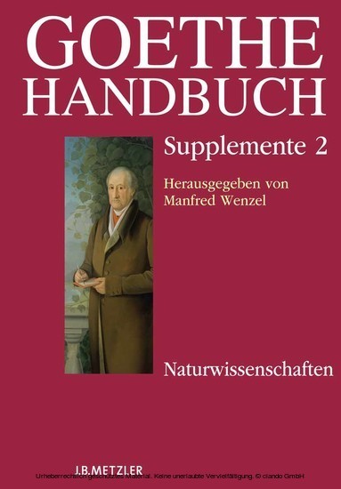 Goethe-Handbuch Supplemente main product photo