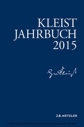 Kleist-Jahrbuch 2015
