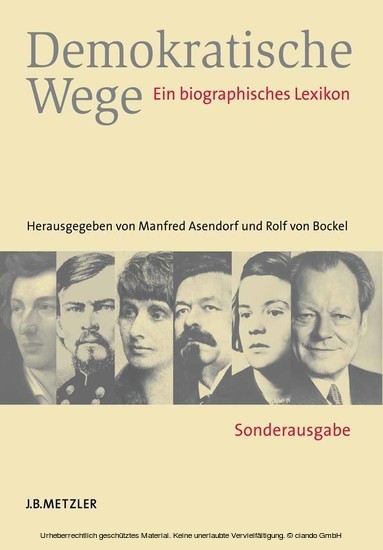 Demokratische Wege main product photo