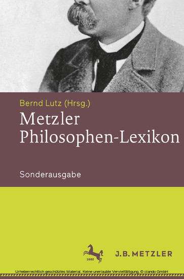 Metzler Philosophen-Lexikon main product photo