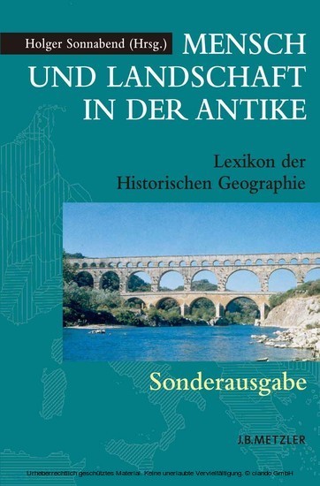 Mensch und Landschaft in der Antike main product photo