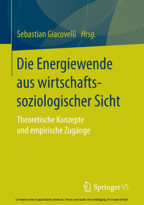 Die Energiewende aus wirtschaftssoziologischer Sicht