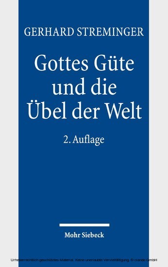 Gottes Güte und die Übel der Welt main product photo