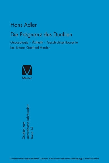Die Prägnanz des Dunklen main product photo