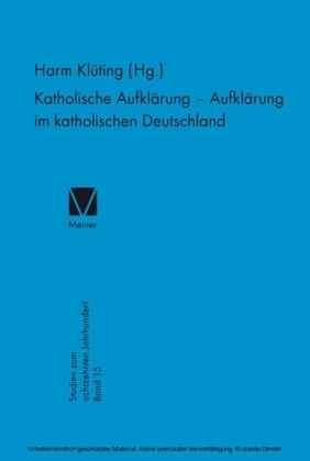 Katholische Aufklärung - Aufklärung im katholischen Deutschland