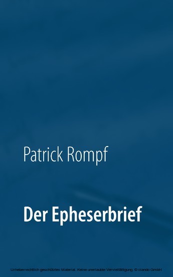Der Epheserbrief main product photo