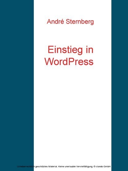Einstieg in WordPress main product photo