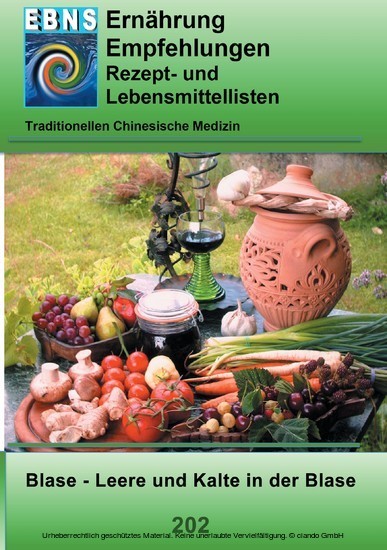 Ernährung - TCM - Blase - Feuchtigkeit und Kälte in der Blase main product photo
