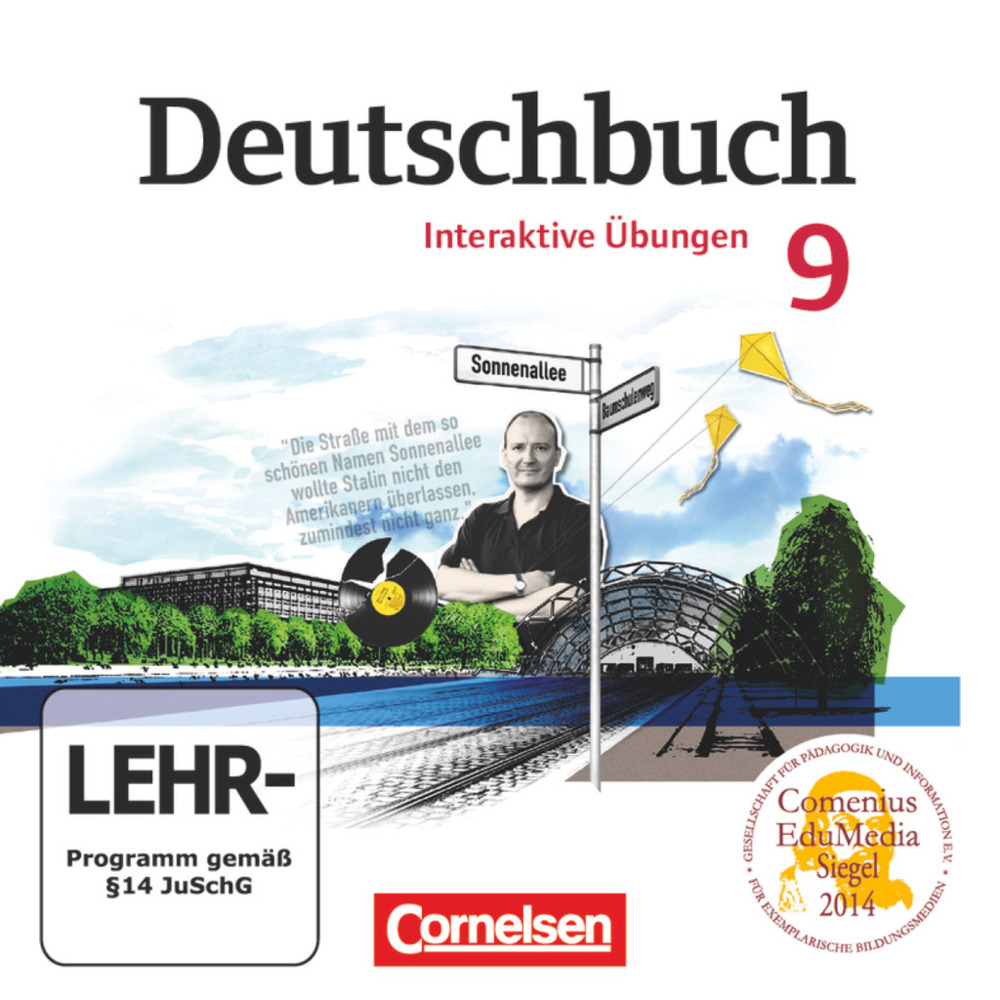 Deutschbuch Gymnasium - Berlin, Brandenburg, Mecklenburg-Vorpommern, Sachsen, Sachsen-Anhalt und Thüringen - 9. Schuljahr main product photo