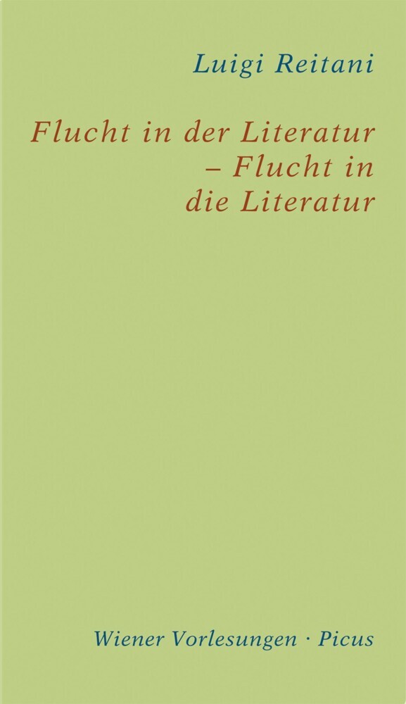 Flucht in der Literatur - Flucht in die Literatur main product photo
