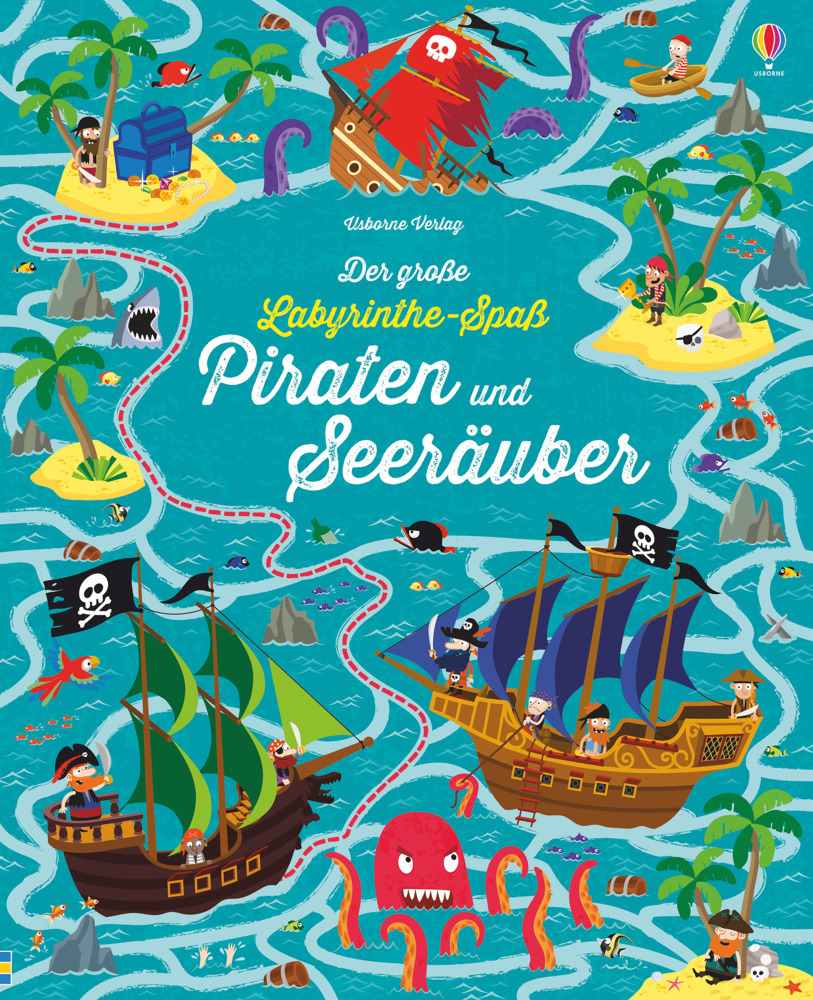 Der große Labyrinthe-Spaß: Piraten und Seeräuber main product photo