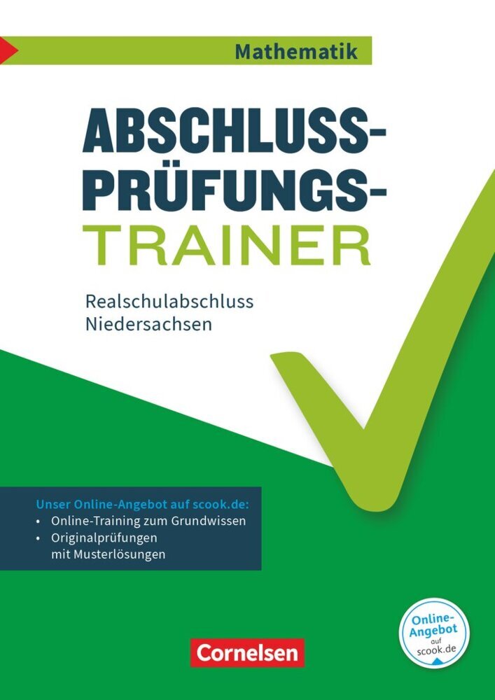 Abschlussprüfungstrainer Mathematik - Niedersachsen - 10. Schuljahr main product photo