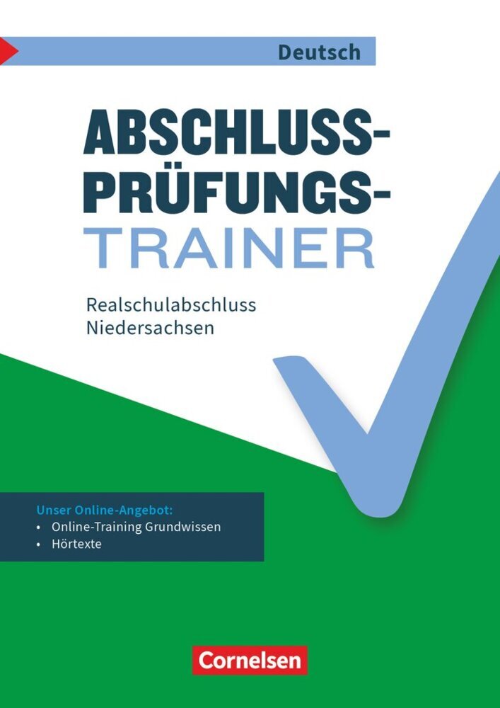 Abschlussprüfungstrainer Deutsch - Niedersachsen - 10. Schuljahr main product photo