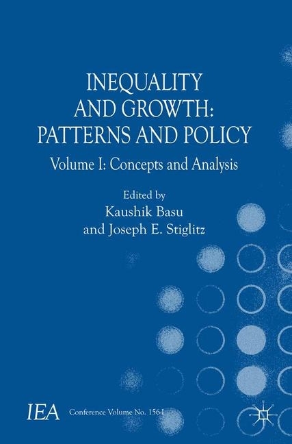 Inequality and Growth: Patterns and Policy main product photo