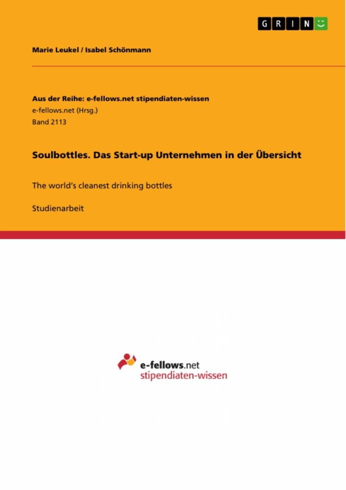 Soulbottles. Das Start-up Unternehmen in der Übersicht main product photo