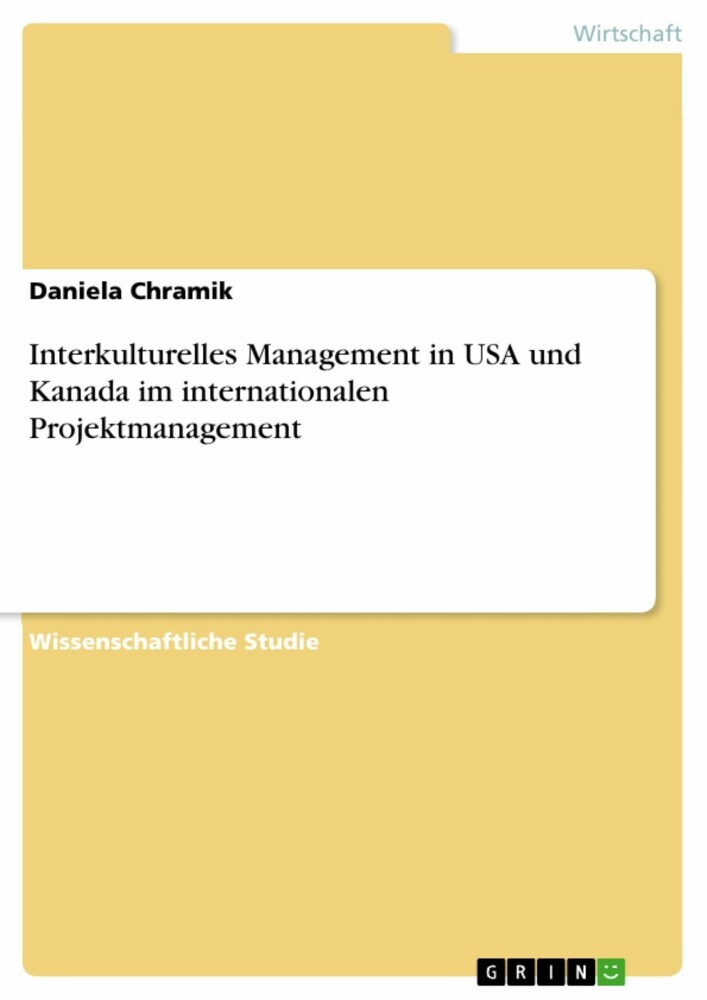 Interkulturelles Management in USA und Kanada im internationalen Projektmanagement main product photo