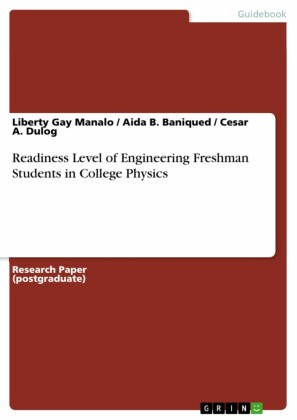 Readiness Level of Engineering Freshman Students in College Physics