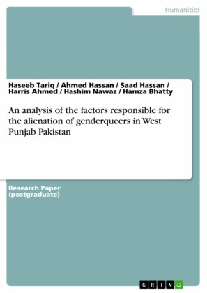 An analysis of the factors responsible for the alienation of genderqueers in West Punjab Pakistan