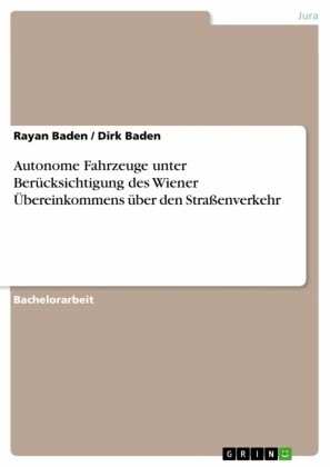 Autonome Fahrzeuge unter Berücksichtigung des Wiener Übereinkommens über den Straßenverkehr